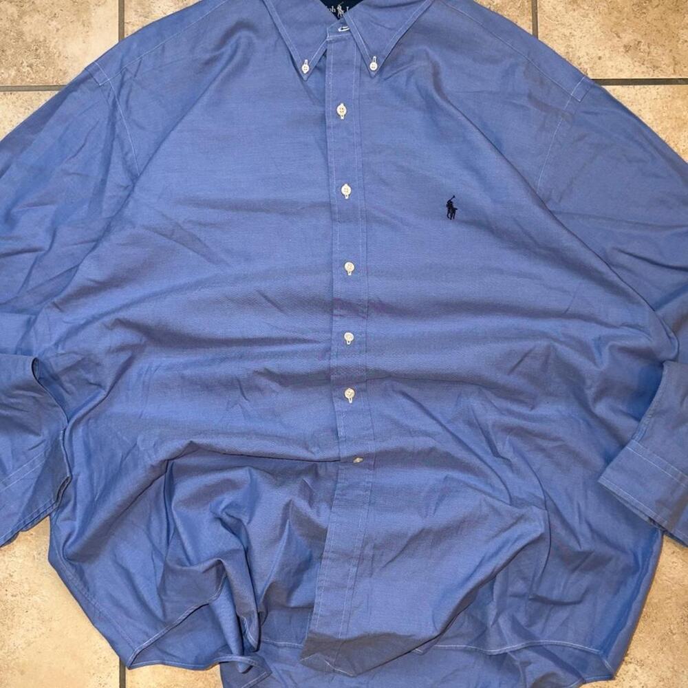 Polo by Ralph Lauren Classic Fit Long Sleeve Dress Shirt - Size XXL (18 36-37)